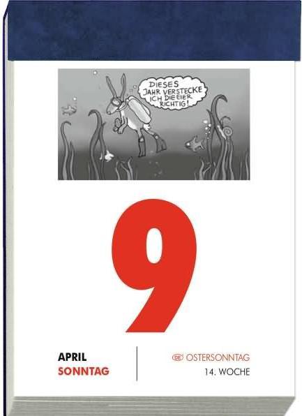 Produktbild Humor-Abreisskalender Gross mit Lasche 2024 15,4x21,9 (Deutsch)