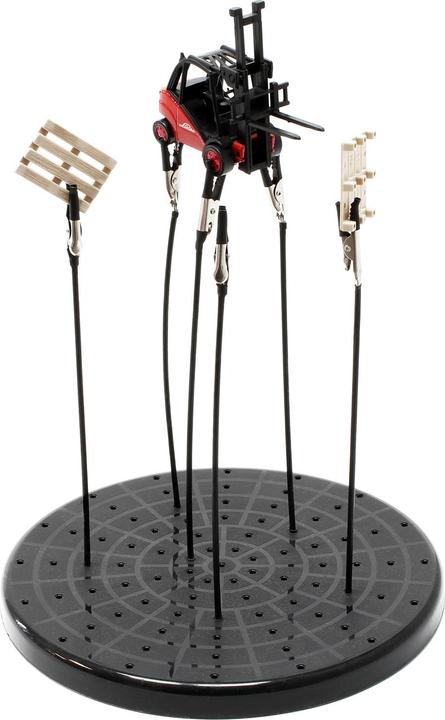 Produktbild Wiltec Airbrush Werkstückhalter 6fach Halterung flexibel Modellbau Lackierständer