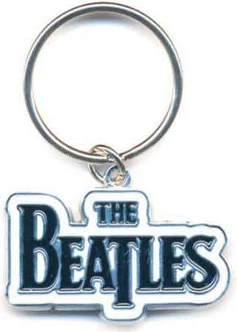 Actual product image Rock Off The Beatles Metall Schlüsselanhänger White Logo