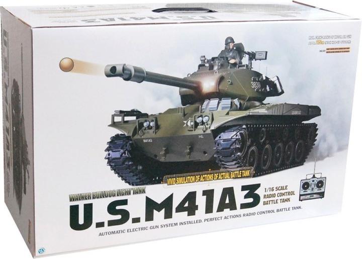 Actual product image Es-toys Heng Long RC Tank M41 A3