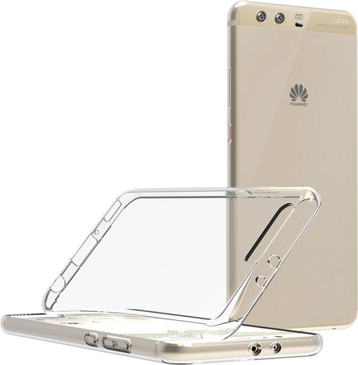 Produktbild König Design Huawei P10 Plus Hülle Transparent Silikon Case durchsichtige Handyhülle (Huawei P10 Plus)