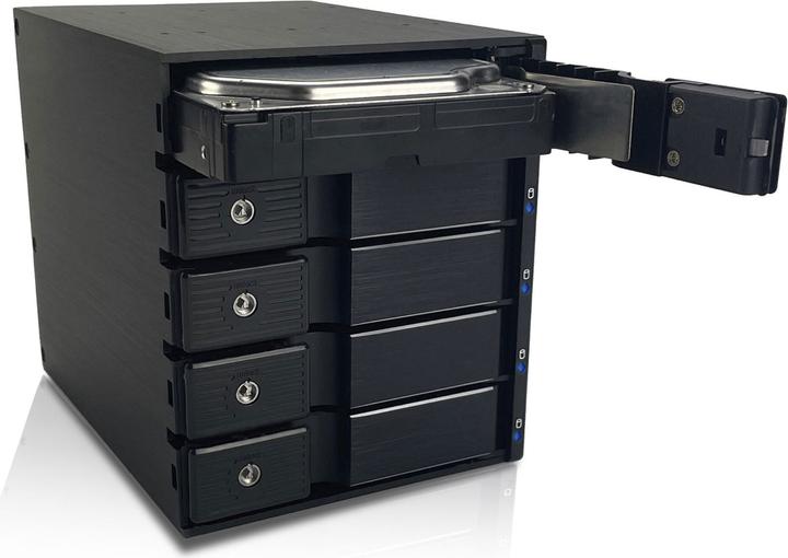 Fantec BP-SA3151-12G/6G SAS 12G + SATA 6G Backplane für 5x 8,89cm 3,5 Zoll HDD in einem 3x 13,335 cm (3.5")