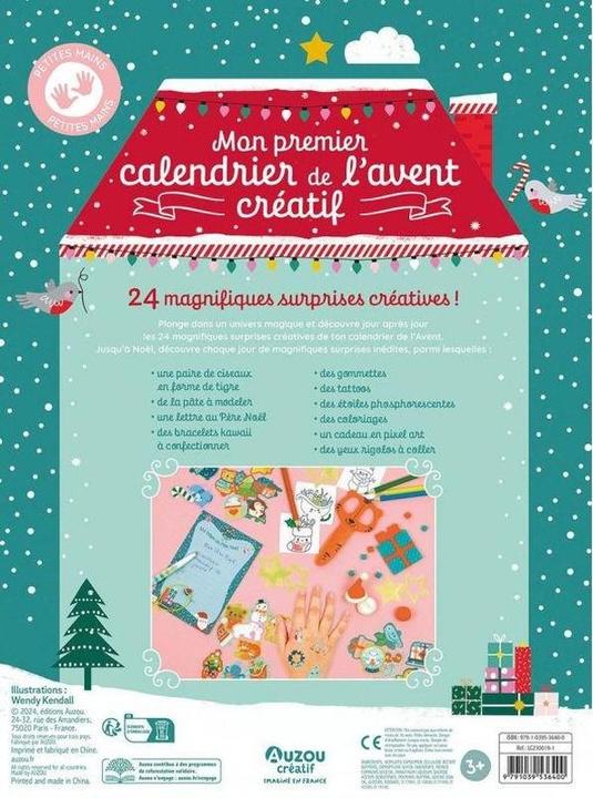 Actual product image Auzou France Mon premier calendrier de l'Avent créatif (French)