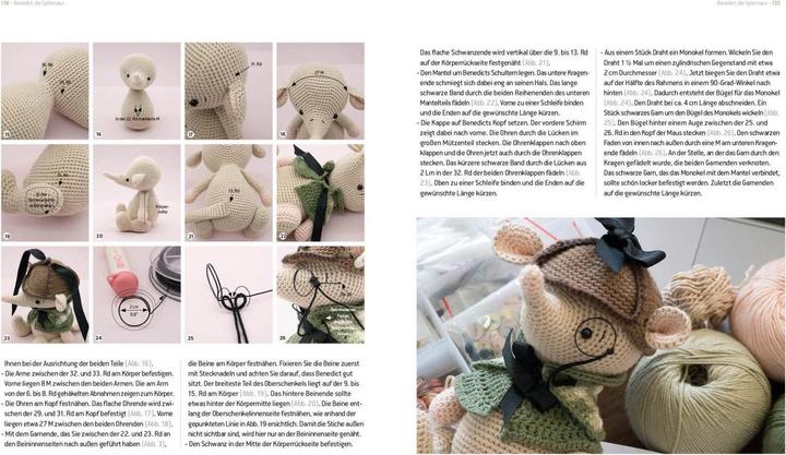 Image du produit Tierisch süsse Häkelfreunde – Im Pastell-Wunderland (Allemand, Erinna Lee, 2021)
