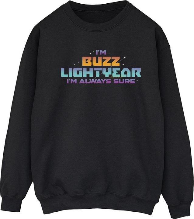 Disney Lightyear Always Sure Text Sweatshirt (L)