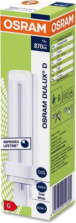 Actual product image Osram Dulux (G24d-1, 13 W, 900 lm, 1 x, G)