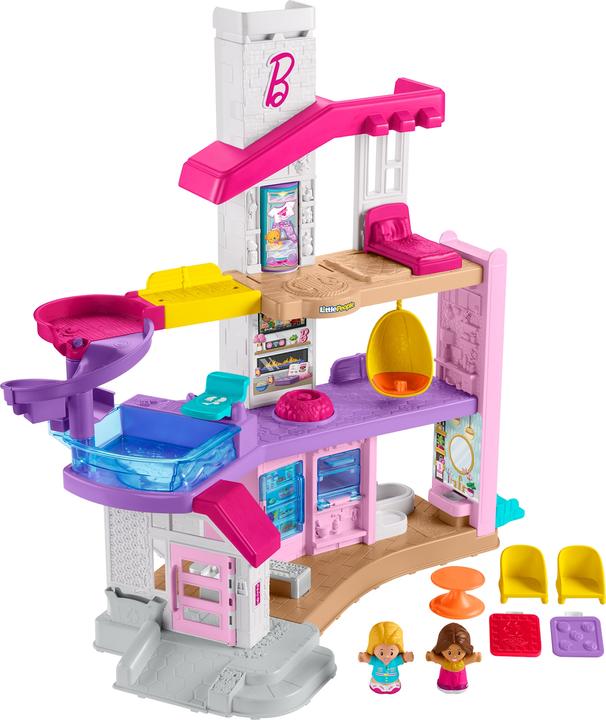 Fisher-Price Playset Little People Little Big Dream Mansion - Edizione multilingue