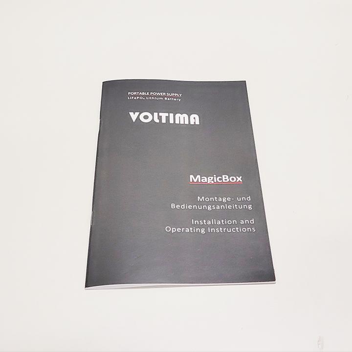 Produktbild Voltima MagicBox 5 Powerstation 500W 512Wh Reine Sinuswelle 230V Lithiumbatterie 20Ah 25,6V (512 Wh, 8.50 kg)