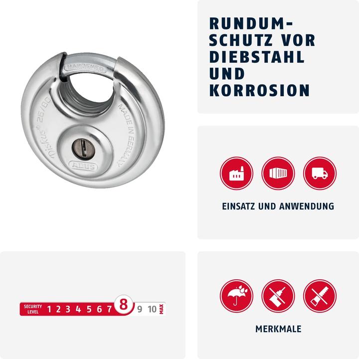 Actual product image Abus 26/80 kd.