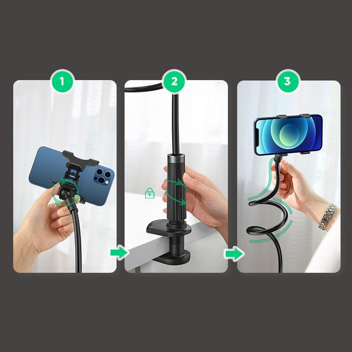 Produktbild Ugreen Schwanenhals Desktop Telefonhalter