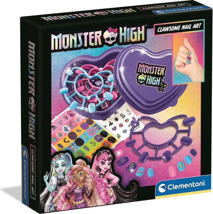 Clementoni Monster High - Dark Nail Art