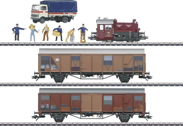 Actual product image Märklin 26616 H0 DB general cargo train pack