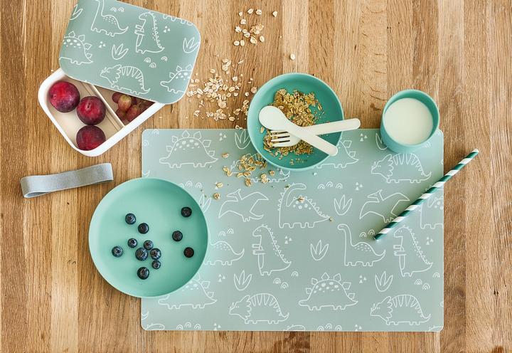 Produktbild Zeller Present Kinder-Geschirr-Set, 5-tlg., Kunststoff, salbei