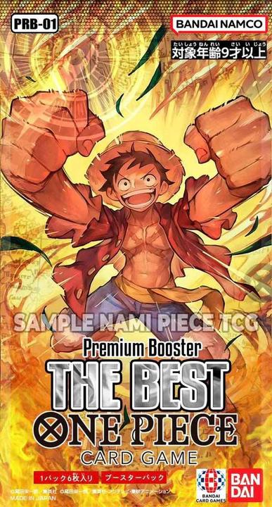 Productafbeelding One Piece Het Beste Premium Booster Pack PRB-01 - Kaartspel - JP (Japanse, Booster Pack)