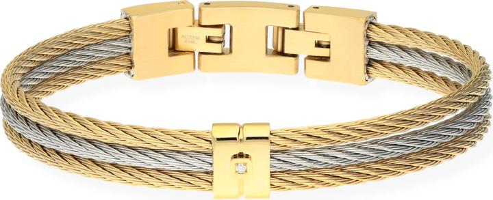 Carat Men's Classic Diamond (19 cm, Edelstahl)