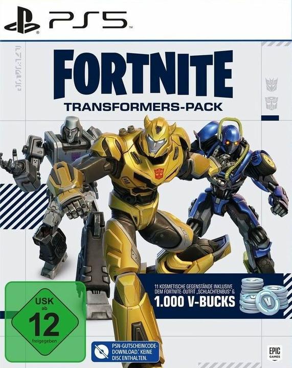 Produktbild Epic Fortnite - Transformers Pack (Code in a Box) (PS5, DE)