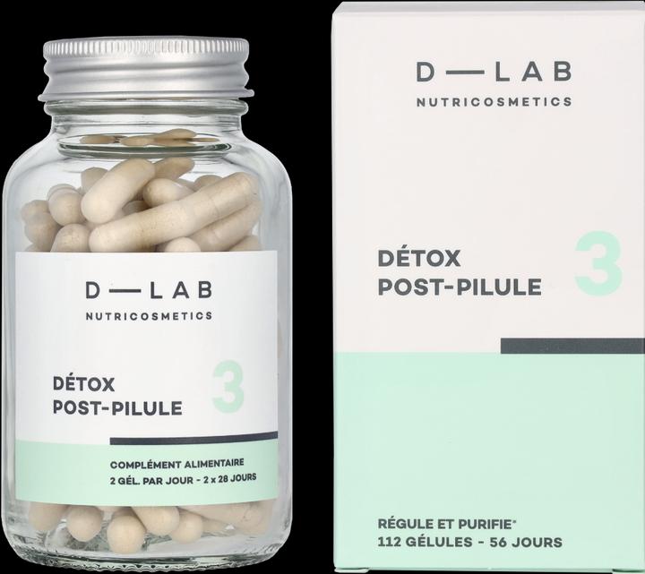 Actual product image D-Lab Nutricosmetics Detox Post (Suntan cream, SPF 50+, 112 ml)