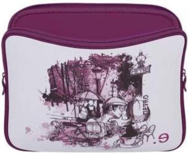 Image du produit Be.ez Housse pour MacBook Pro 13" LA Edition robe 'I LOV PARIS' avec fermeture éclair (13")