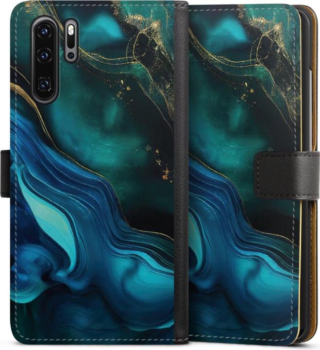Produktbild DeinDesign Tasche für Huawei P30 Pro New Edition Handy Flip Case Wallet Cover Handytasche Leder Art (Huawei P30 Pro New Edition)