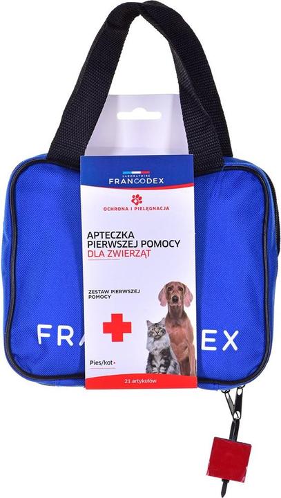 Produktbild Francodex Erste-Hilfe-Kasten für Tiere (Katze, Hund, Nager, Vogel)
