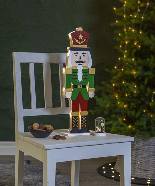 Actual product image Star Trading LED decorative light nutcracker 9 cm, 2 pieces