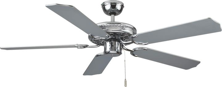 Pegro BC 892 SuperStar ceiling fan chrome/silver matt
