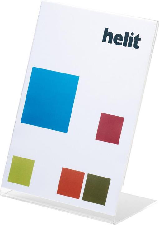 Actual product image Helit Table display the presenter (A4 portrait)