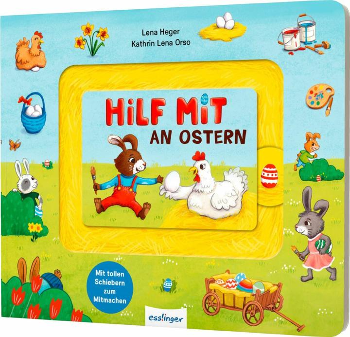 Produktbild Meine Schiebebahn-Pappe: Hilf mit an Ostern (Deutsch)
