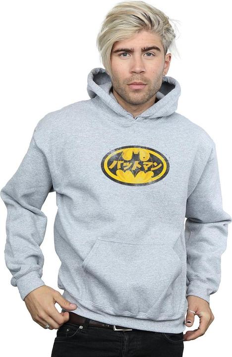 Immagine prodotto Felpa con cappuccio Batman Japanese Logo Yellow (XL)