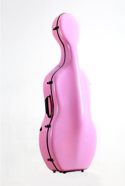 Actual product image JML Cello case 4/4 pink made of polycarbonate (50% carbon) (Cello)