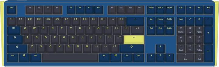 Actual product image Ducky One 3 Daybreak gaming keyboard, RGB LED - MX-red (DE, Cable)