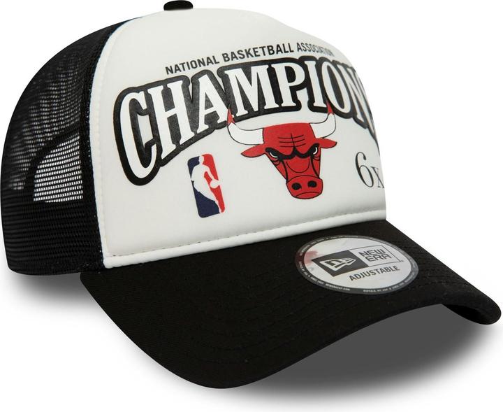 Actual product image New Era A-Frame Trucker Cap - Champions Chicago Bulls (One size)