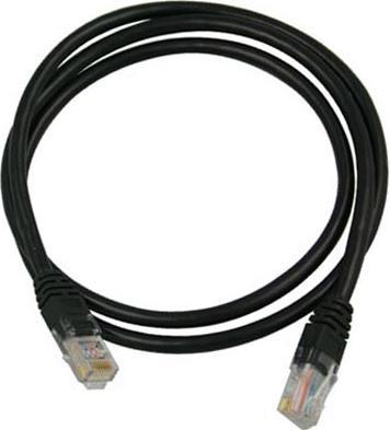 Actual product image Deltaco UTP Cat5e - 2 m - RJ-45 - RJ-45 - Black (U/UTP, CAT5e, 2 m)