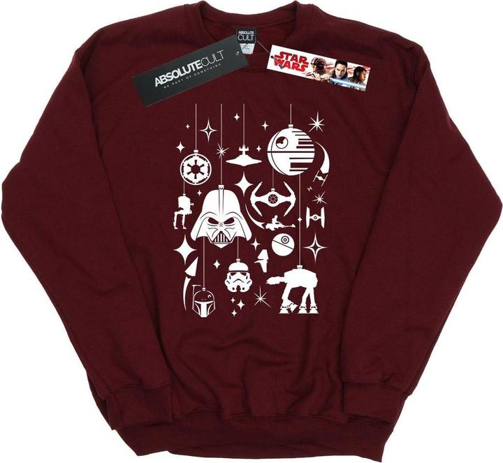 Star Wars Christmas Decorations Sweatshirt (S)