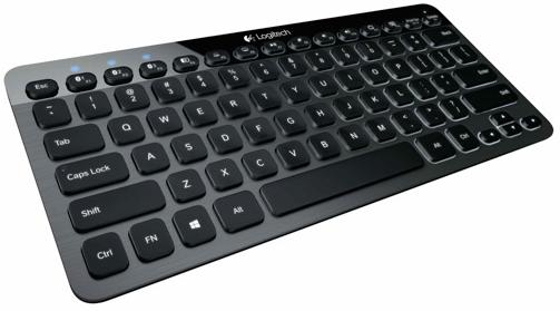 Actual product image Logitech Bluetooth Illuminated Keyboard K810 (CH, Wireless)