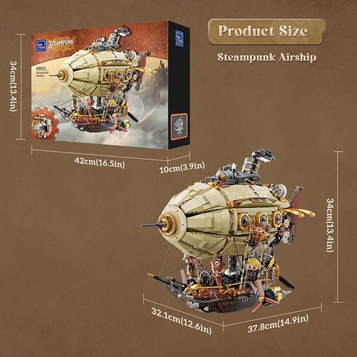 Actual product image Pantasy Steampunk Airship