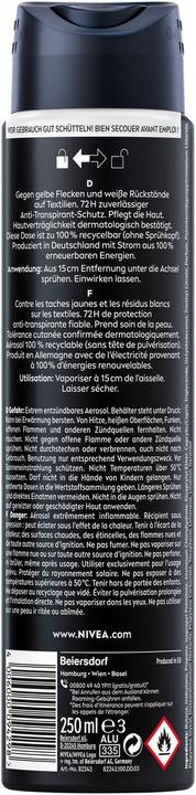 Actual product image NIVEA MEN Black & White Invisible Original Spray XXL (Spray, 250 ml)
