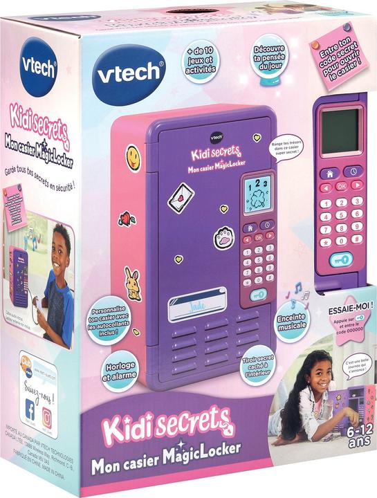 Image du produit VTech KidiSecrets Mon casier MagicLocker (Français)