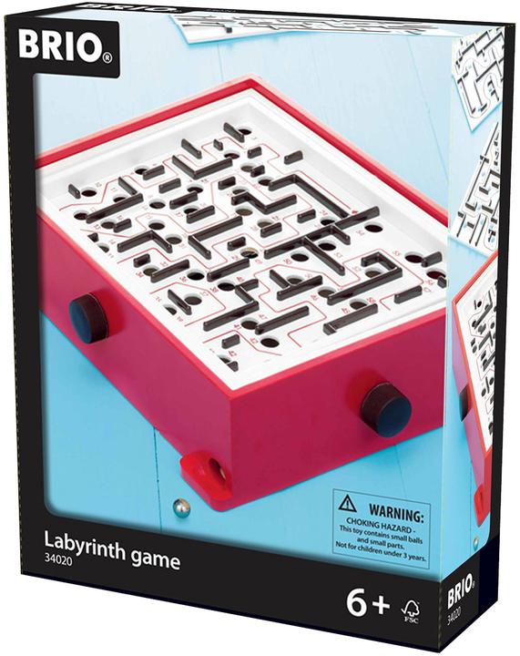 Actual product image Brio Labyrinth & exercise plates (English)