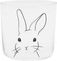 Actual product image Eulenschnitt Drinking glass rabbit black (0.35 l)