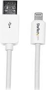 Actual product image StarTech Apple 8 Pin Lightning Connector to USB Cable (2 m, USB 2.0)