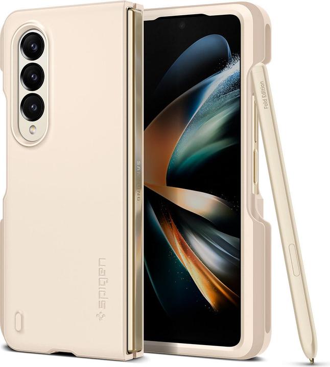 Image du produit Spigen Thin Fit Pen Galaxy Z Fold 4 Pearled Ivory (Samsung Galaxy Z Fold4)