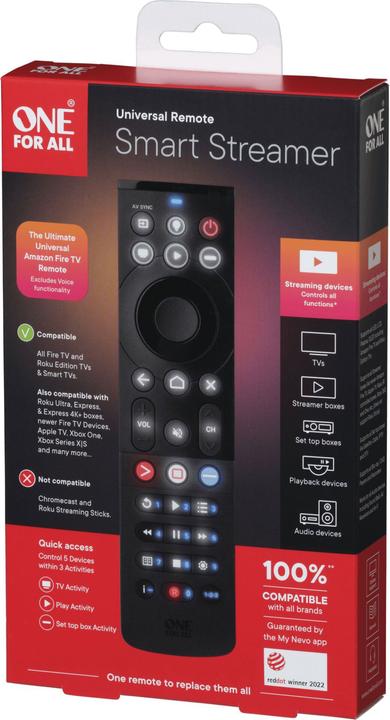 Actual product image One for All URC 7945 (Universal remote control, Infrared)