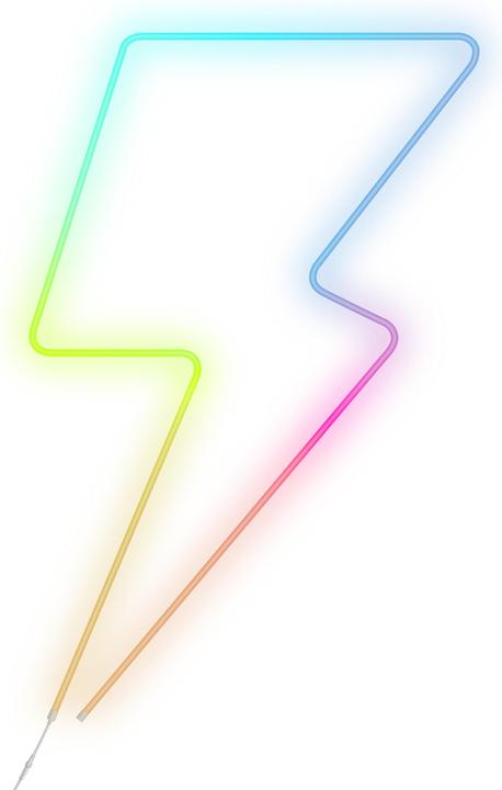 Produktbild Trust GXT904 VYBZ RGBIC 5M LED NEON L (Mehrfarbig, 500 cm, Indoor)