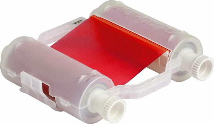 Actual product image Brady Red Heavy-Duty Print Ribbon (11 cm, Red)