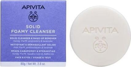 Actual product image Apivita Solid Foamy Cleanser - 80 Grams (Foam)