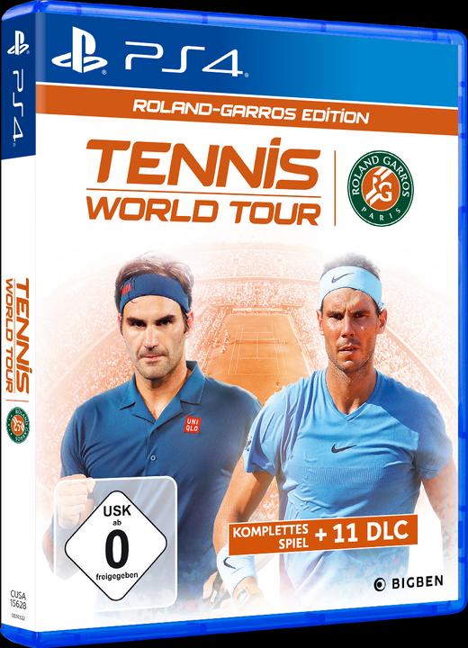 Produktbild Bigben Tennis World Tour R. Garros Ed. PS-4 (PS4, FR, DE)