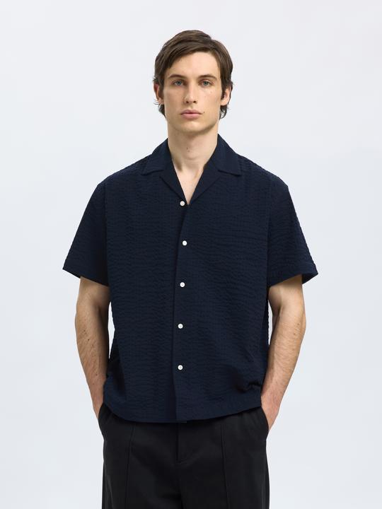 Immagine prodotto Selected Homme Seersucker Kurzarmhemd (L)