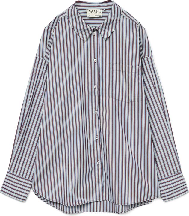 Aware Awparina Ls Loose Stripe Shirt Vma Noos (M)