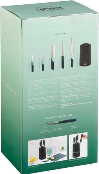 Actual product image Joseph Joseph 5-piece Elevate Sage Knife Carousel, H 35cm